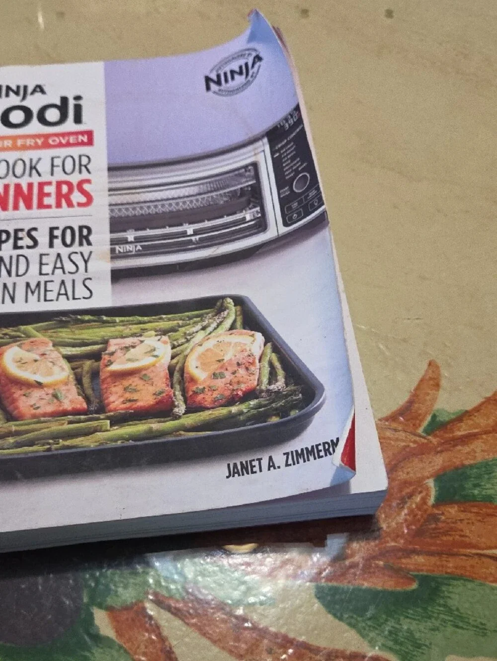 Ninja Foodi Cookbook for Beginners - White and Red Accents